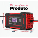 TurboCharge 12V™ – Carregador Automotivo com Recuperação de Bateria